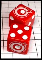 Dice : Dice - 6D - Arrow in Target by Jspassnthru - JA Collection Apr 2024